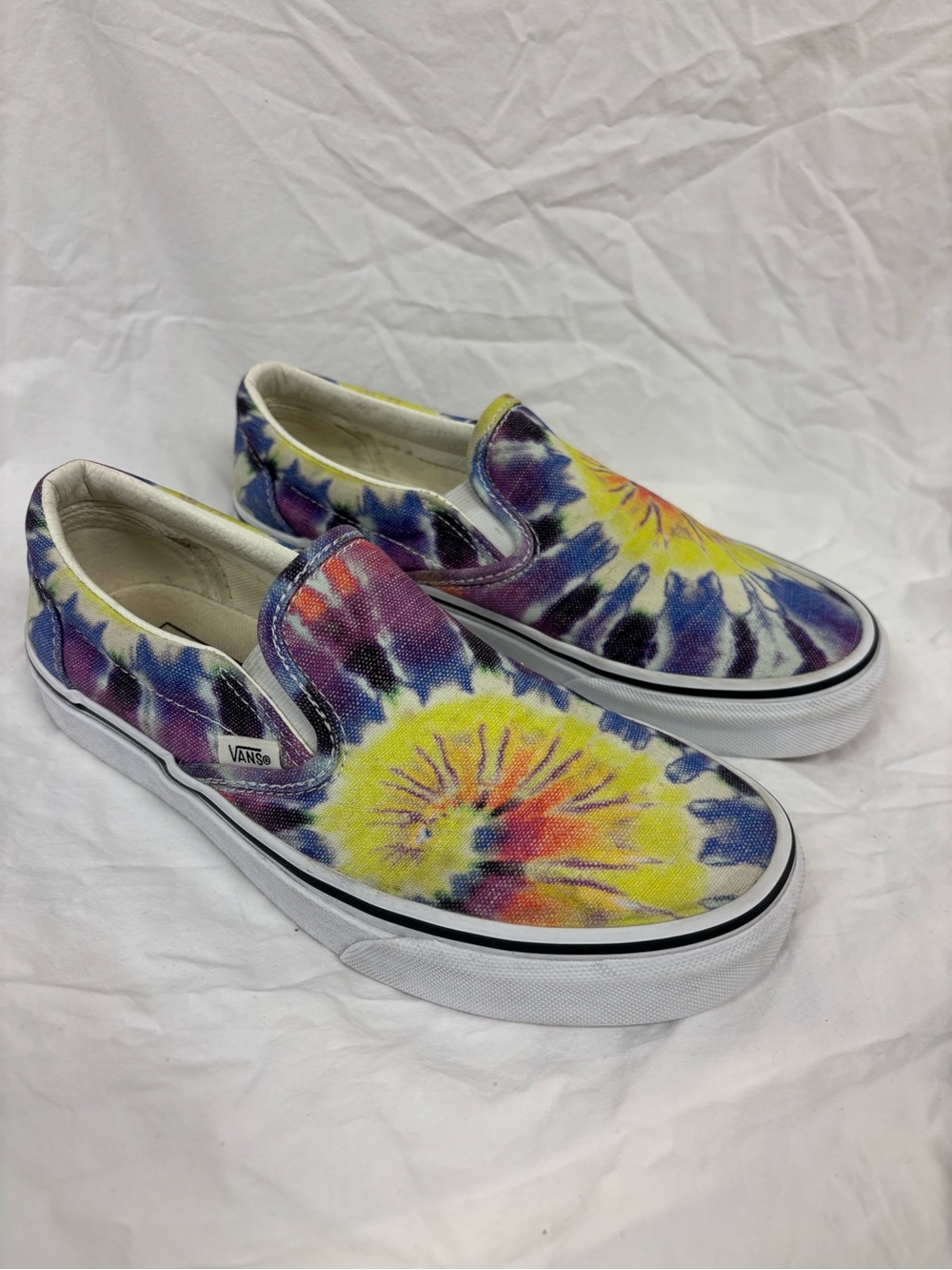 Vans Tie-Dye Classic Slip-On Sneakers | Women Size 7 | Men Size 5.5